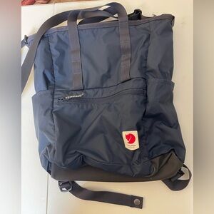 Fjallraven High Coast Nylon Totepack Covertible Backpack Tote